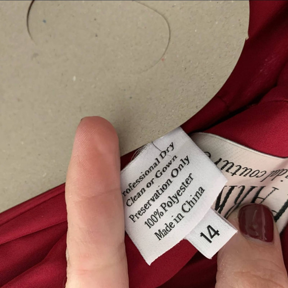 Sparkle Bridal Couture Bridesmaid Wedding Event Formal Sleeveless Dress 14 - Picture 5 of 6